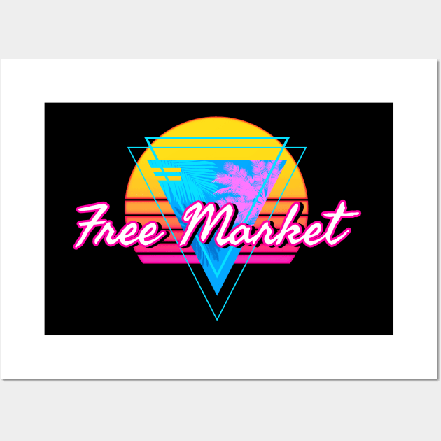 Free Market Wall Art by Radarek_Design